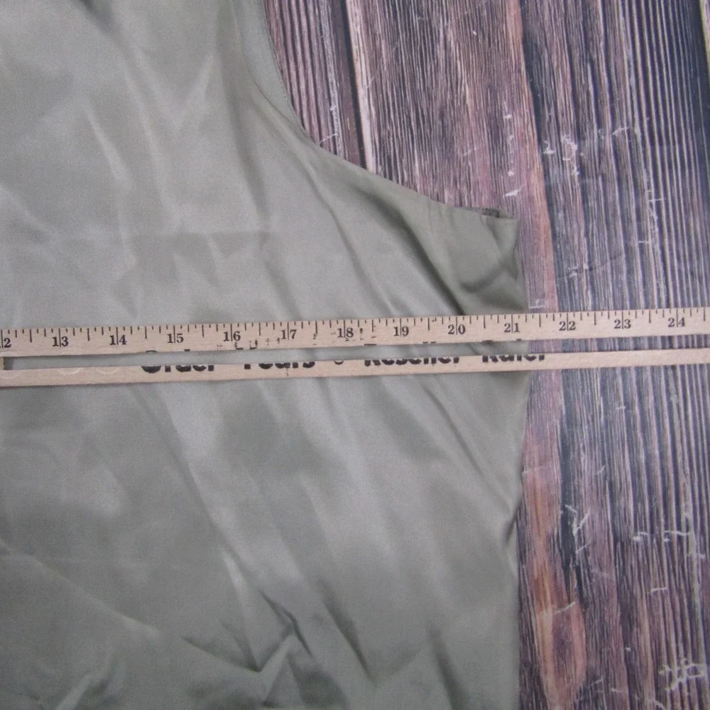 Suit Vest Mens 44 Gray Check 3 Piece Belted Formal Waistcoat Wedding Business